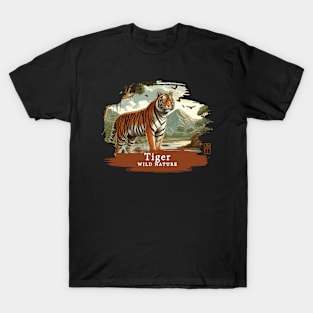Tiger- WILD NATURE - TIGER-5 T-Shirt